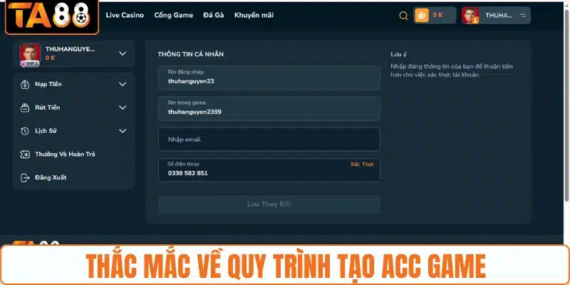 Đăng Ký TA88 - Cách Tạo Tài Khoản Nhanh Và Đơn Giản - gemoka