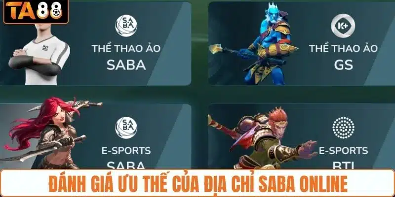 E-Sport SABA - Sảnh Chơi Cá Cược Thể Thao Điện Tử Hấp Dẫn - gemoka