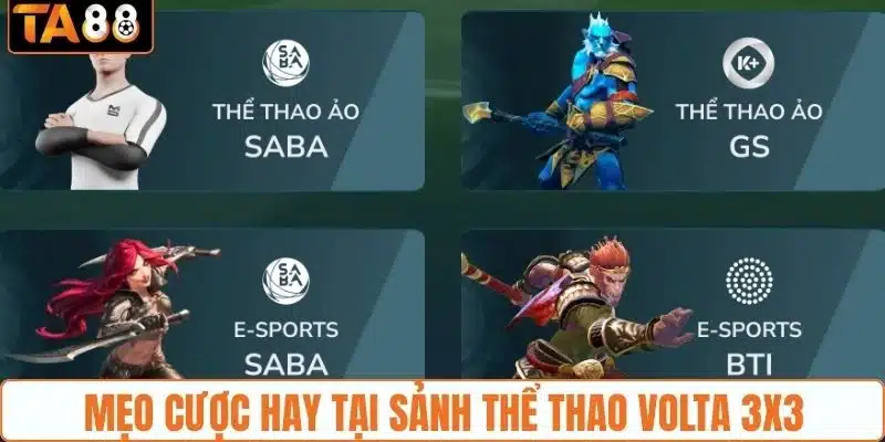 Sảnh Thể Thao Volta 3x3 - Địa Chỉ Cá Cược Đa Dạng Kèo Sport  - gemoka