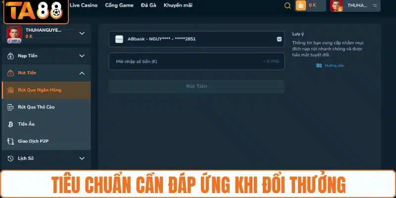 Rút Tiền TA88 - Đổi Thưởng Nhanh Chóng Chỉ Trong 3 Phút - gemoka