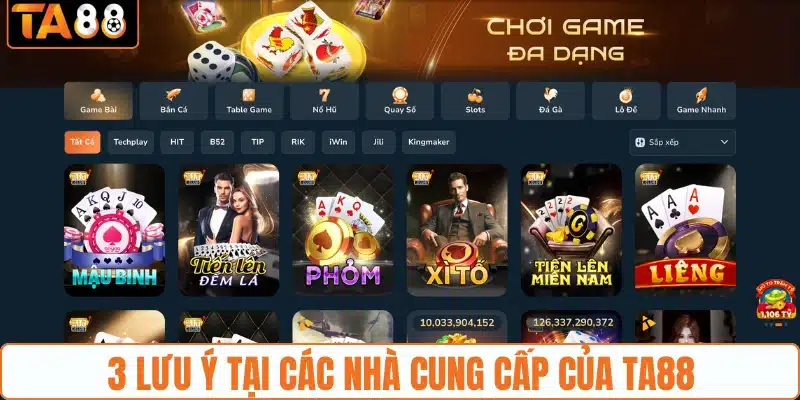 Điểm Danh Các Nhà Cung Cấp Của TA88 Uy Tín, Chất Lượng 2026 - gemoka
