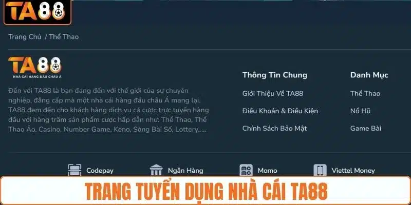 Tuyển Dụng Nhà Cái TA88 - Cơ Hội Việc Làm Có Một Không Hai - gemoka