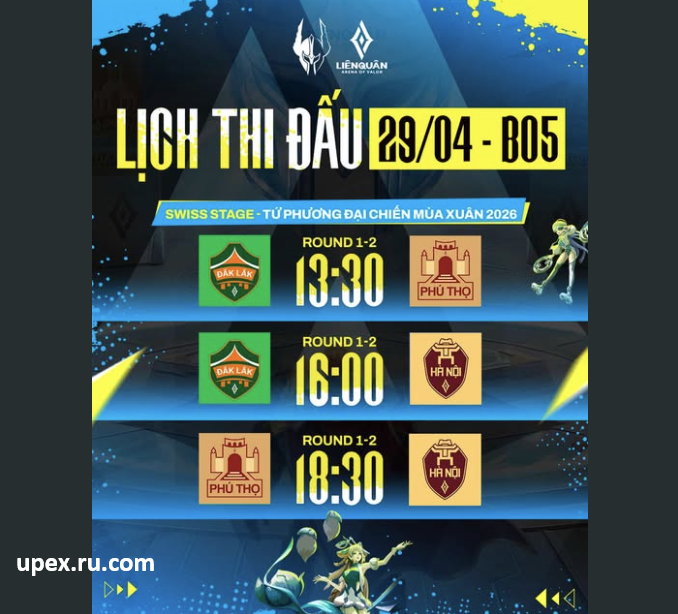 TRỰC TIẾP ĐẤU TRƯỜNG QUEENS OF GLORY 2026 NGÀY 30/04 - gemoka
