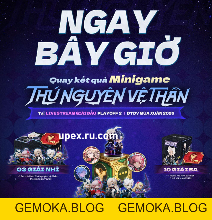 LỊCH VÒNG SWISS STAGE TỨ PHƯƠNG ĐẠI CHIẾN MÙA XUÂN NGÀY 27/04/2026 - gemoka