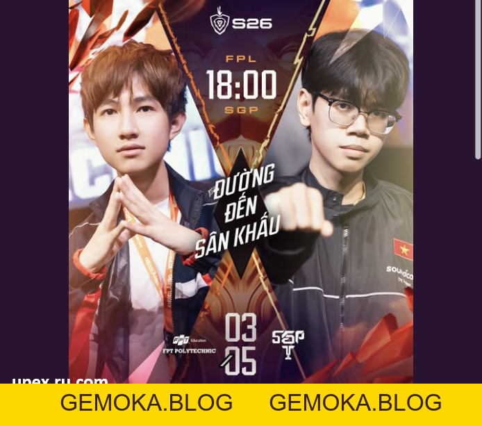LỊCH PLAYOFFS ĐẤU TRƯỜNG DANH VỌNG MÙA XUÂN 2026 NGÀY 03/05 - gemoka LỊCH PLAYOFFS ĐẤU TRƯỜNG DANH VỌNG MÙA XUÂN 2026 NGÀY 03/05 - gemoka